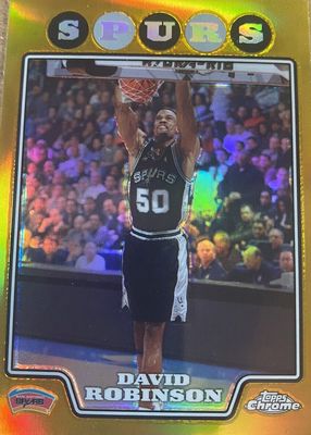 2008 Topps Chrome #173 Gold Refractor /50