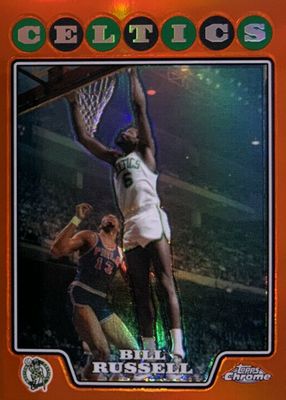 2008 Topps Chrome #172 Orange Refractor /499