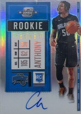 2020 Contenders Optic #115 Rookie Ticket Auto Variation (Black Jersey)