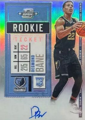 2020 Contenders Optic #126 Rookie Ticket Auto (Black Jersey)