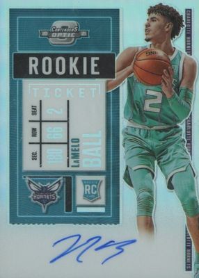 2020 Contenders Optic #105 Rookie Ticket Auto (Green Jersey)