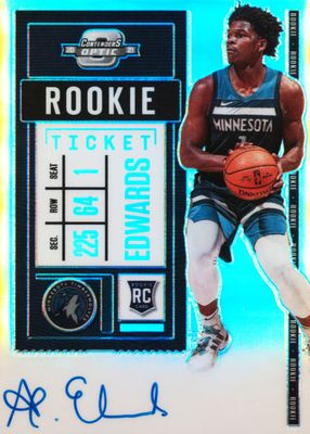 2020 Contenders Optic #137 Rookie Ticket Auto Variation (Ball at Waist)