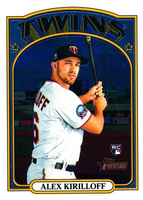 2021 Topps Heritage High Number #546 Chrome /999
