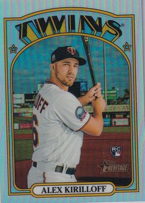 2021 Topps Heritage High Number #546 Chrome Refractor /572