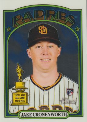2021 Topps Heritage High Number #641 Chrome /999