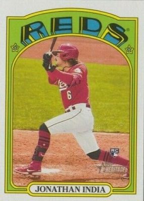 2021 Topps Heritage High Number #541 Photo Variation (Action)