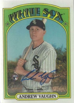 2021 Topps Heritage High Number #ROA-AV Real One Autographs