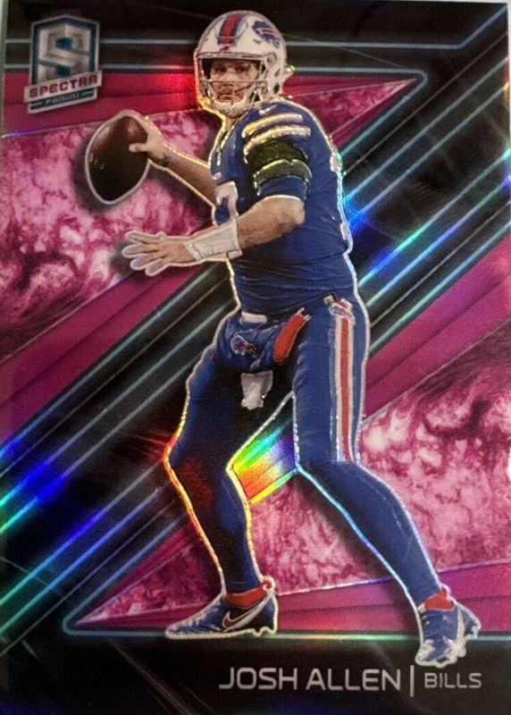 Josh Allen 2021 Spectra #NN-2 Neon Nights /(SSP) RAW