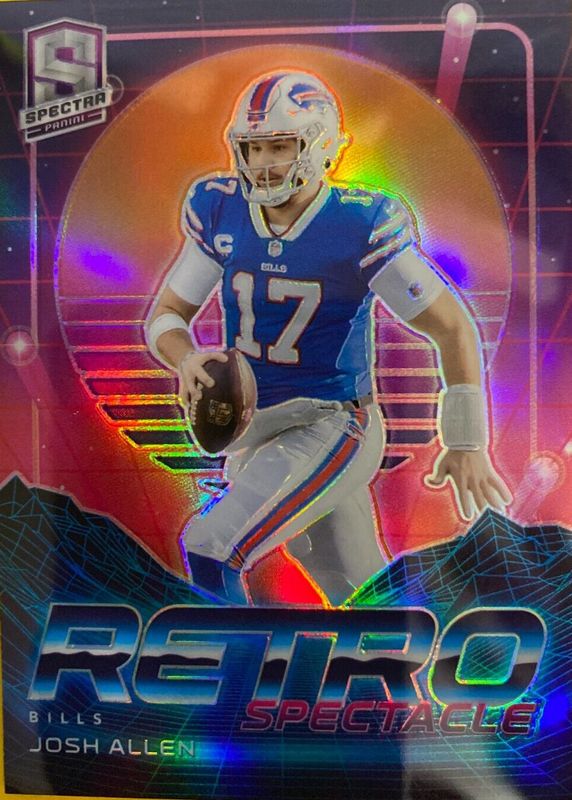 Josh Allen 2021 Spectra #RS-16 Retro Spectacle /(SSP) PSA 9