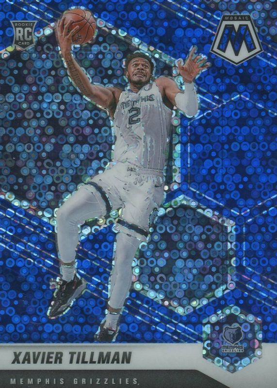 2020 Mosaic #213 Fast Break Blue /85