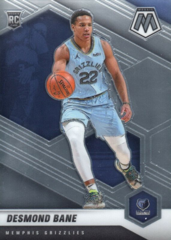 Desmond Bane 2020 Mosaic #211 Base Rookie BGS 9.5