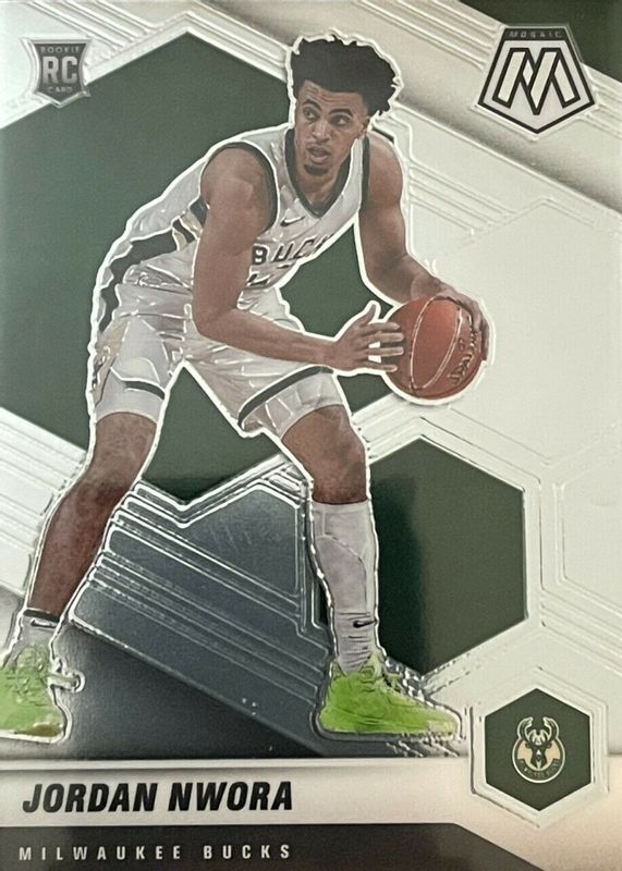 Jordan Nwora 2020 Mosaic #219 Base Rookie SGC 10