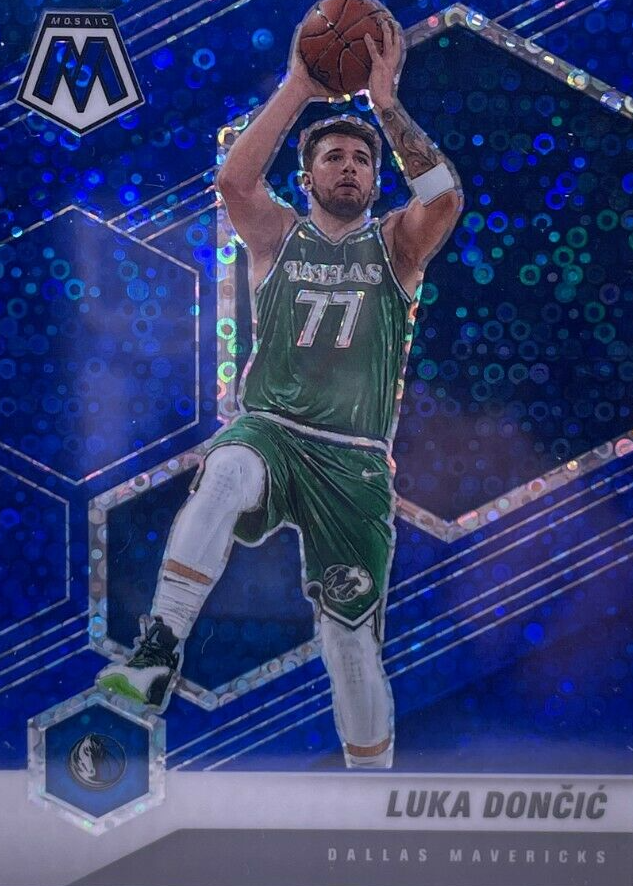その他 2020 Luka Doncic #47 Green Mosaic 2020 Panini Mosaic Luka Doncic Green Mosaic #47 Mavericks