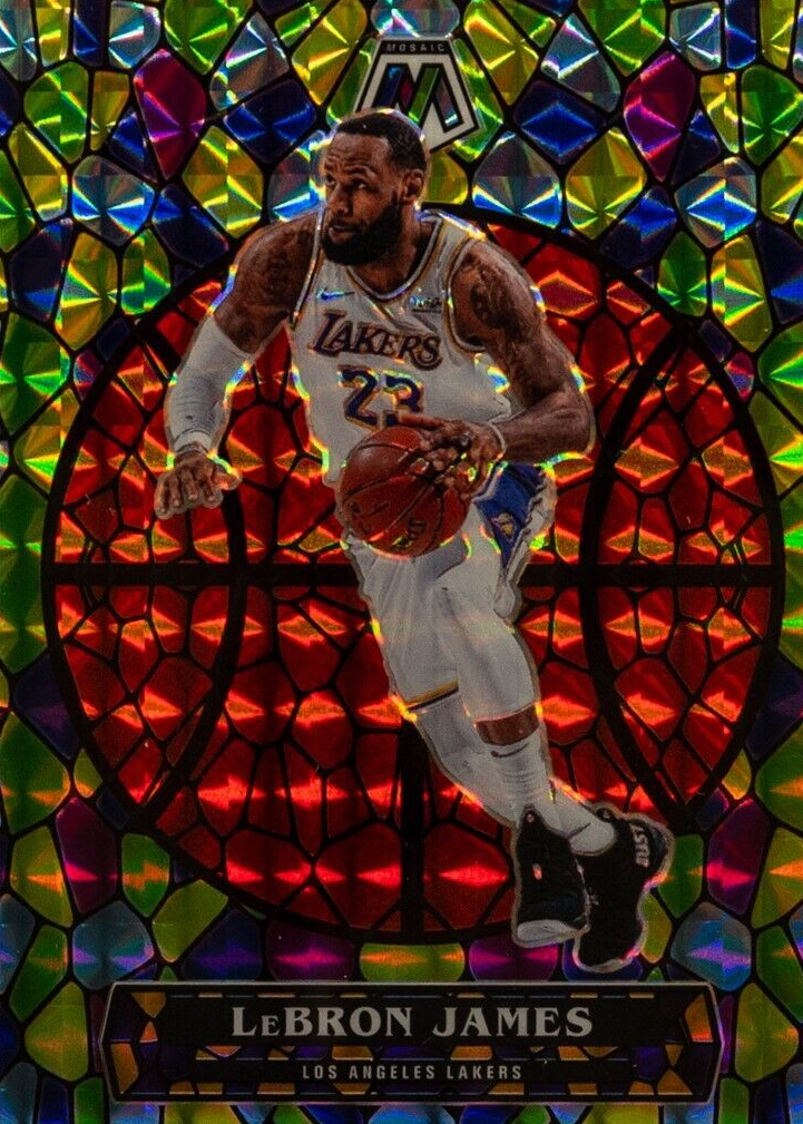 LeBron James 2020 Mosaic 1 Stained Glass SSP Price Guide Sports Card Investor