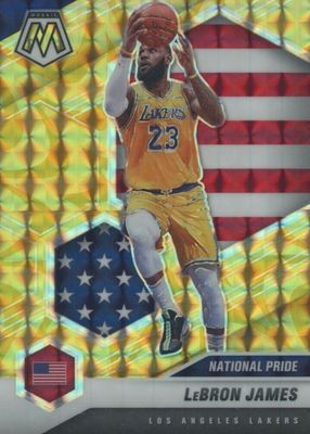 2020 Mosaic #247 National Pride - Reactive Yellow