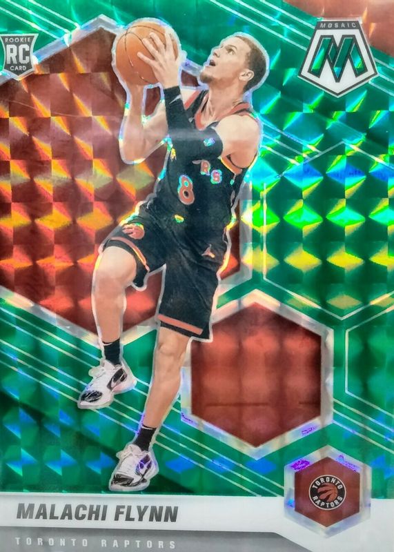 Malachi Flynn 2020 Mosaic #236 Green Rookie SGC 10