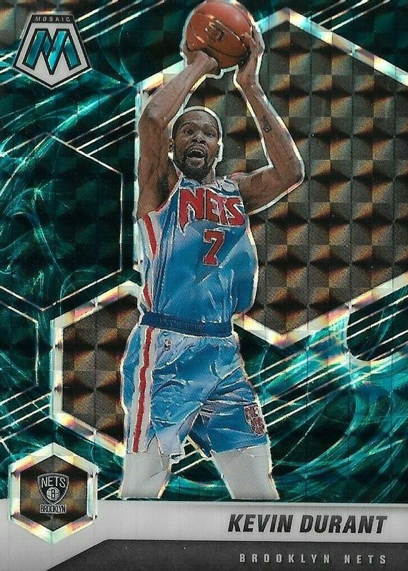 Kevin Durant 2020 Mosaic #7 Genesis /(SSP) PSA 10