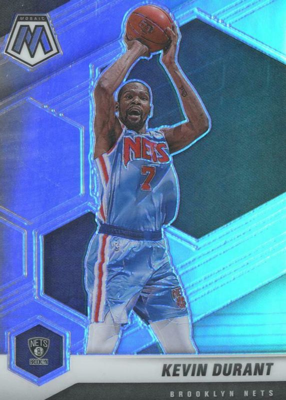 Kevin Durant 2020 Mosaic #7 Silver PSA 10