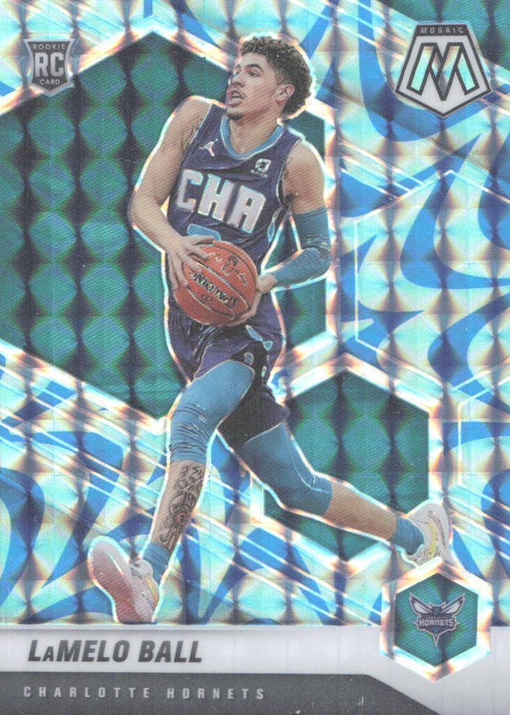 LaMelo Ball 2020 Mosaic #202 Reactive Blue Price Guide - Sports 