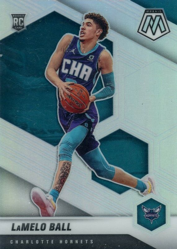 LaMelo Ball 2020 Mosaic #202 Silver Rookie BGS 9.5