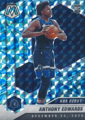 2020 Mosaic #261 NBA Debut - Reactive Blue