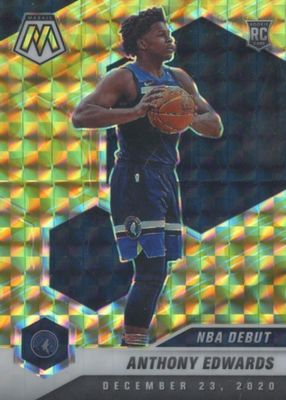 Anthony Edwards 2020 Court Kings #19 Blank Slate /(SSP) Price 