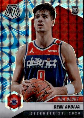 2020 Mosaic #272 NBA Debut - Reactive Blue