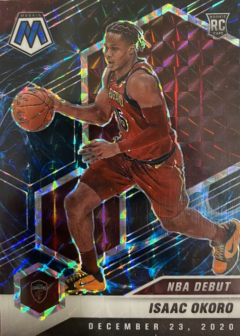 Isaac Okoro 2020 Mosaic #271 NBA Debut - Genesis /(SSP