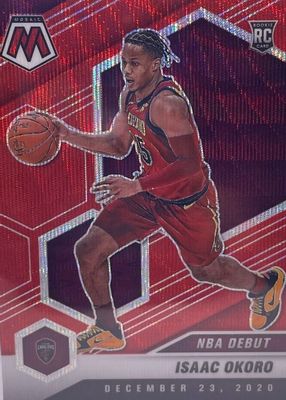 Isaac Okoro 2020 Prizm Draft Picks #D15 Downtown /(SSP