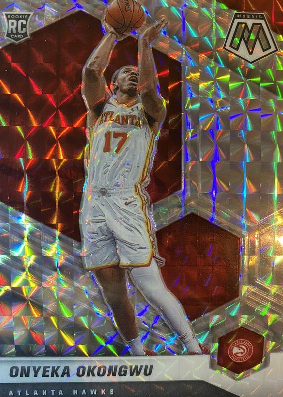 Onyeka Okongwu 2020 Mosaic #225 Silver Rookie PSA 10