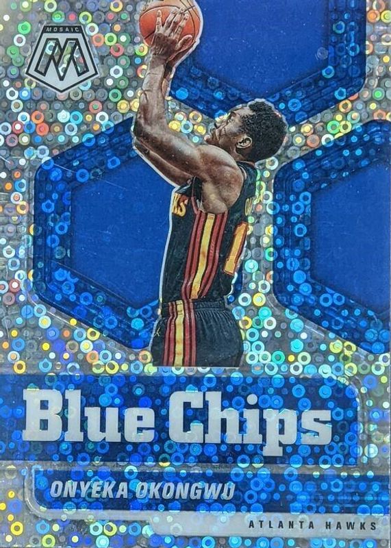 Onyeka Okongwu 2020 Mosaic #1 Blue Chips - Fast Break Rookie SGC 10