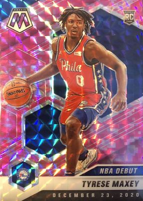 2020 Mosaic #263 NBA Debut - Pink Camo