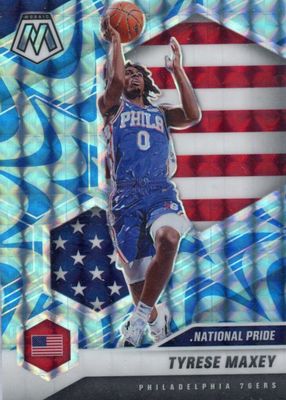 2020 Mosaic #259 National Pride - Reactive Blue