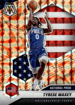 2020 Mosaic #259 National Pride - Reactive Orange