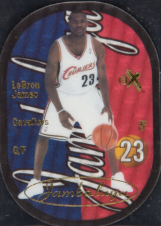 LeBron James 2003 Skybox E-X #1 Jambalaya Price Guide - Sports