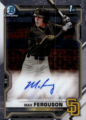 2021 Bowman Draft #CDA-MF Chrome DP Auto (1st)