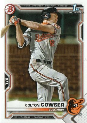 2021 Bowman Draft #BD-166 Base (1st)