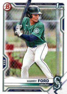 2022 Bowman Chrome Prospects Mojo Harry Ford #BMA-HF on Kronozio