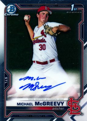 2021 Bowman Draft #CDA-MMCG Chrome DP Auto (1st)