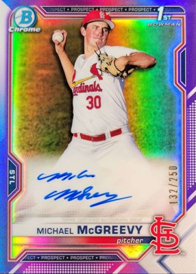 2021 Bowman Draft #CDA-MMCG Chrome DP Auto - Purple Refractor /250 (1st)