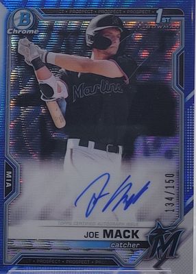 2021 Bowman Draft #CDA-JMA Chrome DP Auto - Blue Wave Refractor /150 (1st)