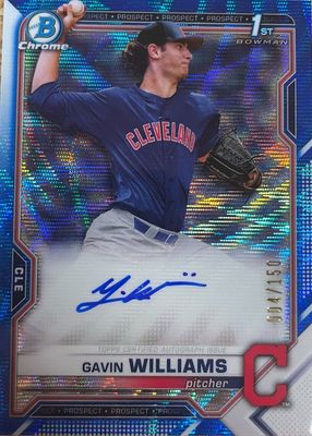 2021 Bowman Draft #CDA-GW Chrome DP Auto - Blue Wave Refractor /150 (1st)
