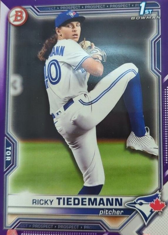 2021 Bowman Draft #BD-89 Purple /250 (1st)