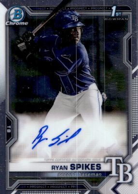 2021 Bowman Draft #CDA-RSP Chrome DP Auto (1st)