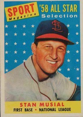 1958 Topps #476 All-Star