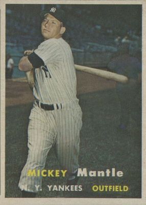 1962 Topps #200 Mickey Mantle New York Yankees Baseball Card Sgc 1.5 Fair