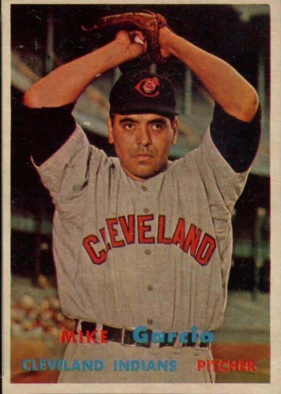 Mike Garcia 1957 Topps #300 Base PSA 6