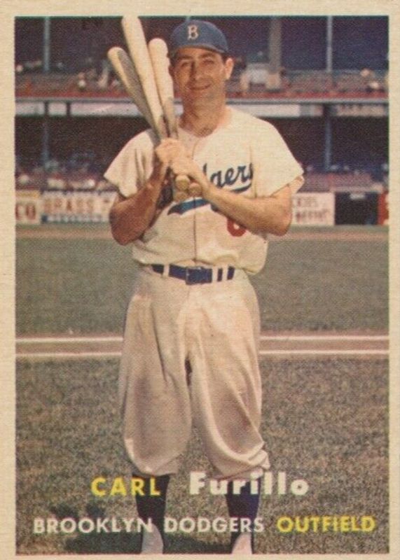 Carl Furillo 1957 Topps #45 Base SGC 5