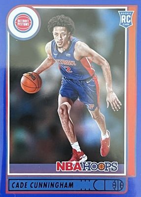 2021 Hoops #201 Blue