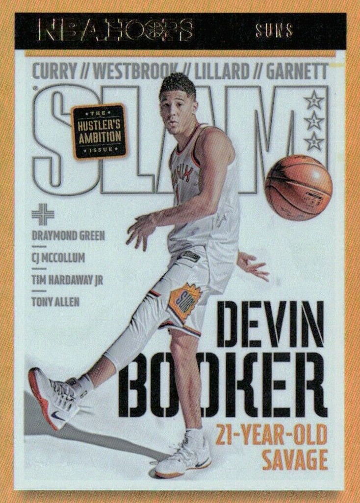 Devin Booker 2021 Hoops #213 SLAM - Holo Price Guide - Sports Card